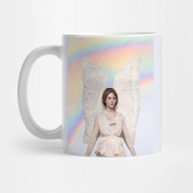 Rainbow Angel by Antiquated Art